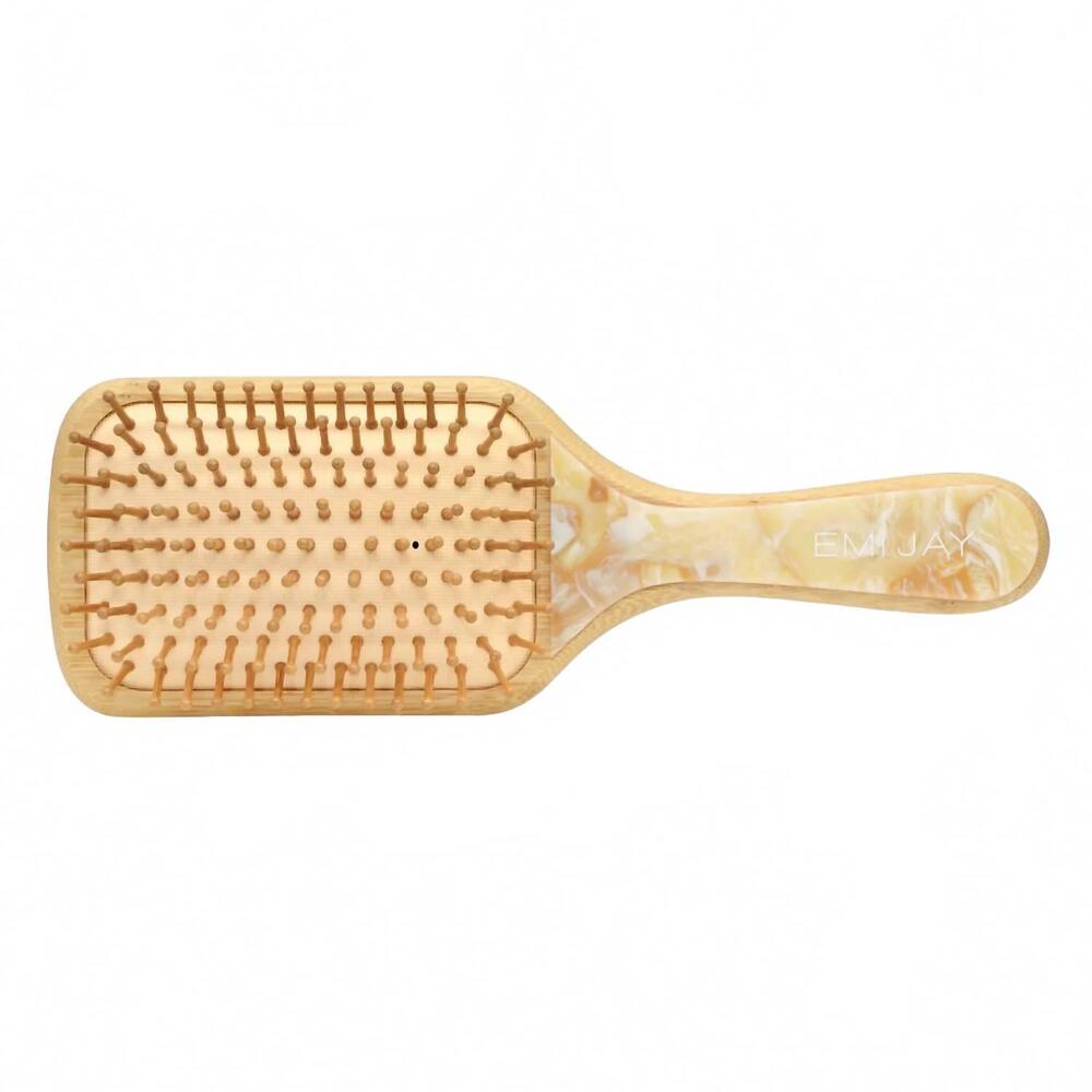NEW EMI JAY women's bamboo paddle brush in chantilly